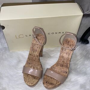 Cork heels 